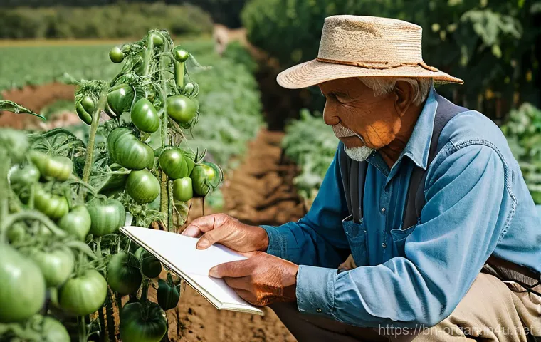 유기농업 실무 경험을 쌓는 법 - **Joyful Collaboration at a Community Organic Farm**
    A diverse group of people of varying ages (...